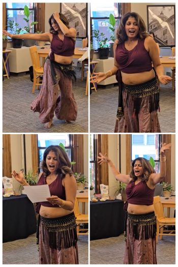 <i>Storytelling, Dancing and Reading</i><br />A weaving of story, dance, and poetry that explores our struggles with the body and the fierce call to radiate raw beauty in defiance.
@halffull